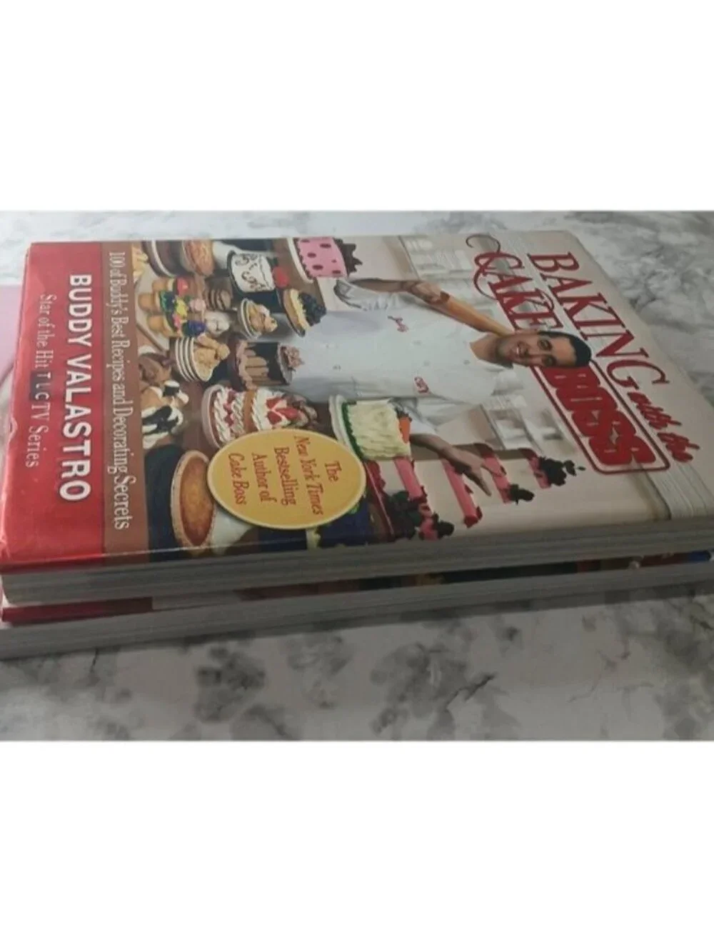 Cake Decorating Baking Book Bundle Cake Boss Buddy Valastro Sugarcraft 2 Books